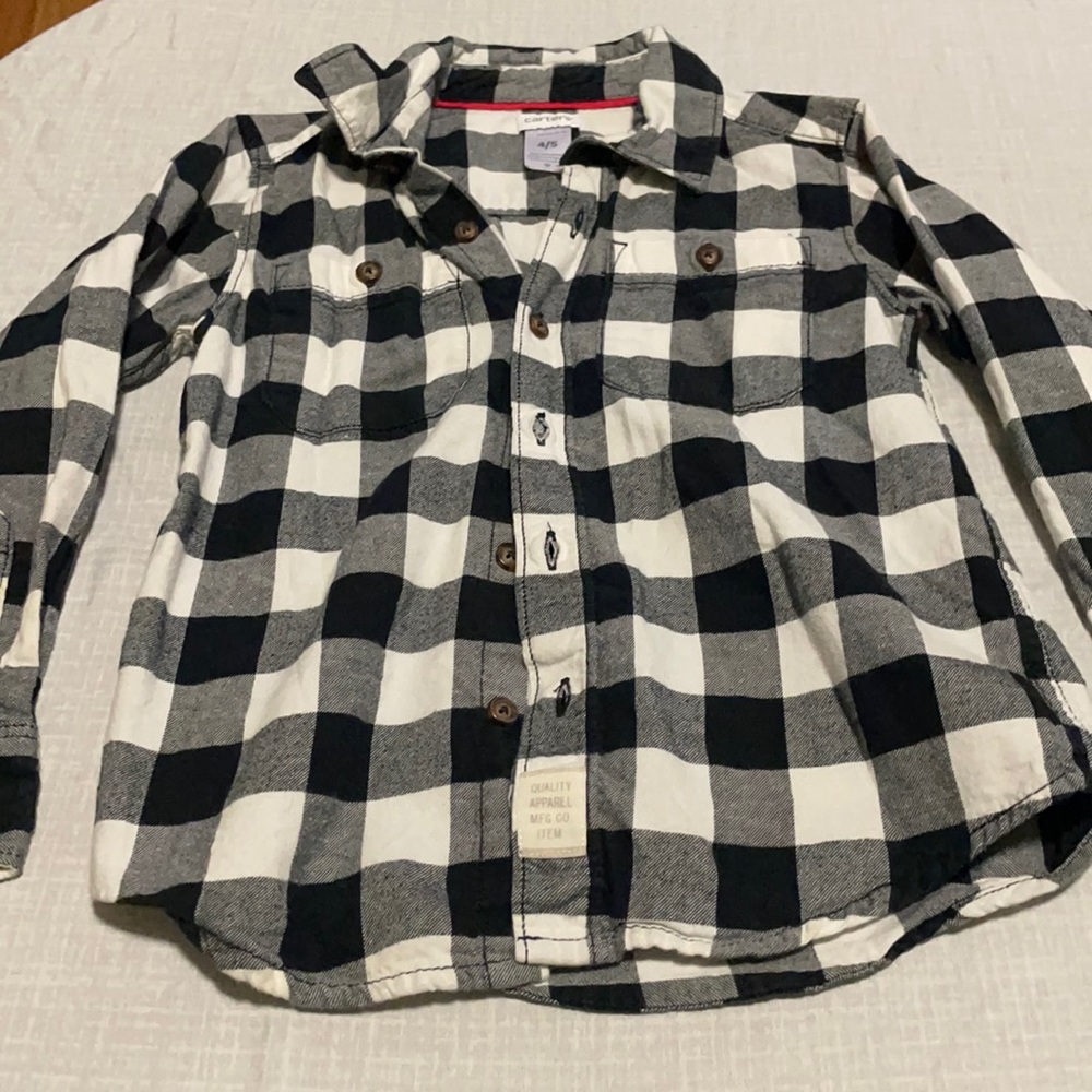 Size 4/5 Carter’s  button down shirt